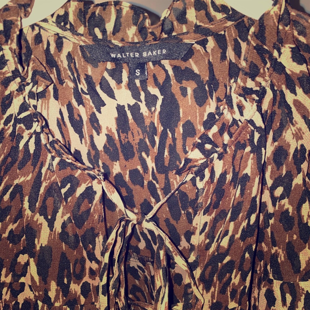 Animal print top!